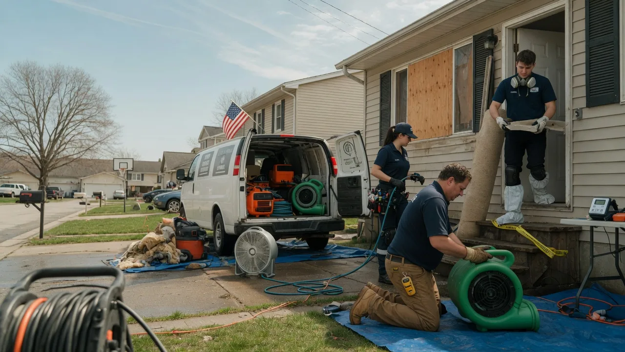 Water Damage Restoration in Galion, OH near me